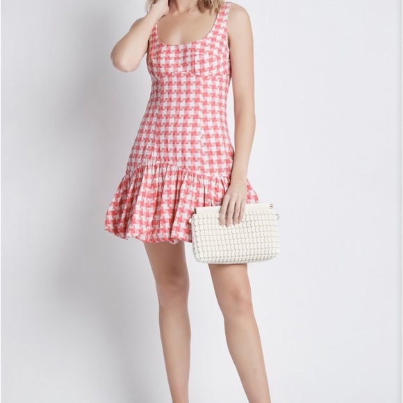 Sheike Dresses & Skirts - Sheike “Parker Dress” Pink/white - size 8